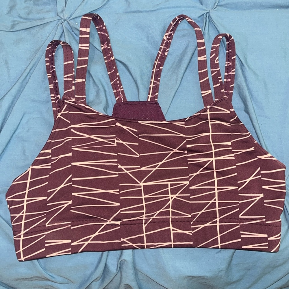 Oiselle strappy sports bra M